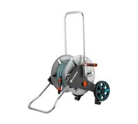 Dévidoir métal sur roues CLEVERROLL M avec tuyau 25M GARDENA 8543-26