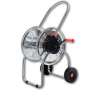 Dévidoir métallique 50m 1/2" en acier galvanisé