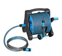 Dévidoir mobile Basic 30 m bleu, gris