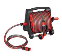 Dévidoir mobile Basic 30 m rouge, gris