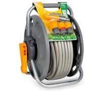 Dévidoir mural et portable équipé avec tuyau d'arrosage Hozelock 25 m