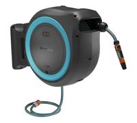 Gardena PowerRoll XL Dévidoir mural 35m-set (1x2,5Ah/18V) turquoise 18640-20