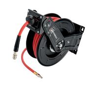 Dévidoir pneumatique mural 15 m automatique - enrouleur tuyaux air comprimé