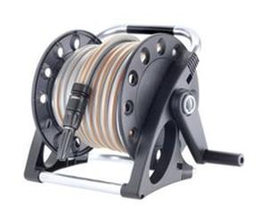 Dévidoir portable Claber Aquapony équipé avec tuyau d'arrosage 15m + kit