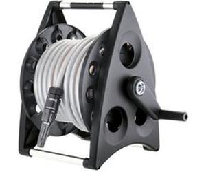 Dévidoir portable Claber Kiros équipé avec tuyau d'arrosage 20m + kit