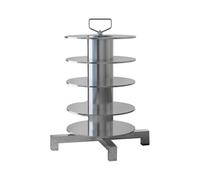 Dévidoir Portable For Bobines De Câble, Distributeur De Câble En Acier Inoxydable,Plusieurs Bobines Peuvent Tourner Indépendamment, Capacité De 80 Kg(5-tier)