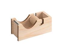 Dévidoir pour bandes adhésives en pin 3 x 4 x 5 cm