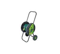 Ribimex Dévidoir sur roues Entièrement équipé manuel 20 m pour arrosage de jardin