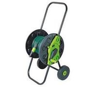 Ribimex Dévidoir sur roues Entièrement équipé manuel 20 m pour arrosage de jardin