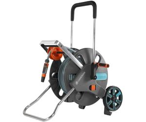 Dévidoir sur roue CleverRoll L Easy équipé, enrouleur de tuyau - 30 m - GARDENA - 18522-26