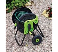 Dévidoir RIBILAND sur roues manuel pour arrosage de jardin - 20m
