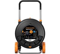 Dévidoir sur roulettes Confort L - 1/2" - tuyau de 30m + 1,5m Ø13 mm FISKARS