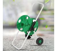 Devidoir Tuyau Arrosage Sur Roulettes, Enrouleur de Tuyau D'Arrosage Portable for L'Extérieur, for L'Arrosage Des Plantes, le Nettoyage Des Rues, Des Animaux et le Lavage de Véhicules