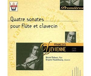 Devienne, François - Quatre sonates pour flûte & clavecin