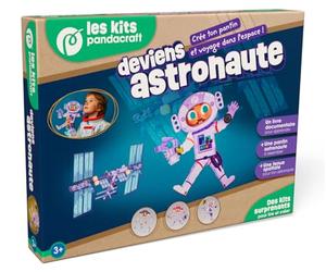 Deviens astronaute - Kit Pandacraft dès 3 ans: Crée ton astronaute et réalise des missions dans l'espace !
