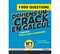 Deviens un crack en calcul Tests, examens et concours - Franck Attelan - Studyrama Eds - broché - Scolaire / Universitaire