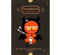 Devil Cookie Notebook: Kingdom Run Diary with 120 lined pages in a medium 7 x 10 for students note taking and everyday writing