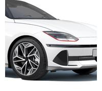 Devil Eye® Film de phare rouge avec bande décorative Décor Moulure en vinyle flexible pour phare Accessoires de voiture Autocollant KX004 (Compatible avec Hyundai Ioniq 6 à partir de 2024)