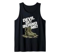 Devil Get Behind Me Bottes de Combat Débardeur
