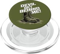 Devil Get Behind Me Bottes de Combat PopSockets PopGrip pour MagSafe