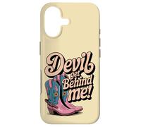 Devil Get Behind Me Bottes de Cowboy Coque pour iPhone 17