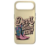 Devil Get Behind Me Bottes de Cowboy Coque pour iPhone Air
