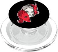 Devil Girl x Pretty Girl x Devil Inside PopSockets PopGrip pour MagSafe