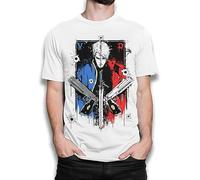 Devil May Cry T-Shirt, Geek Tee, Men's Manches Courtes(Small)