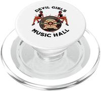 Devil Pinup Girl 1950's Rock Roll Rockabilly Homme Femme PopSockets PopGrip pour MagSafe