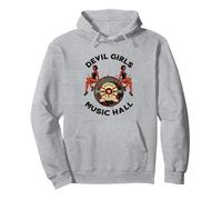 Devil Pinup Girl 1950's Rock Roll Rockabilly Homme Femme Sweat à Capuche