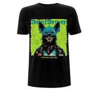 DevilDriver Strike and Kill Homme T-Shirt Manches Courtes Noir L 100% Coton Regular/Coupe Standard