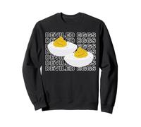 Deviled Eggs Retro Dinner Humour Food Lover Thanksgiving Sweatshirt