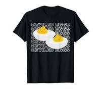 Deviled Eggs Retro Dinner Humour Food Lover Thanksgiving T-Shirt