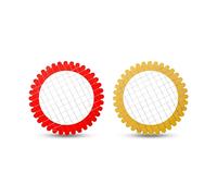 Deviled Lot de 2 coupe-œufs en plastique manuel pour œufs durs