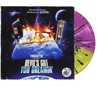 Through Fire - Devil's Got You Dreamin-Yellow & Neon Violet Split with Black & White Colored Vinyl