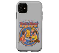 Devil's Music Sing-Along Retro Vintage Funny Adult Humor Coque pour iPhone 11