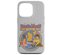 Devil's Music Sing-Along Retro Vintage Funny Adult Humor Coque pour iPhone 13 Pro