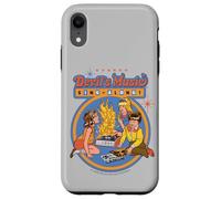 Devil's Music Sing-Along Retro Vintage Funny Adult Humor Coque pour iPhone XR