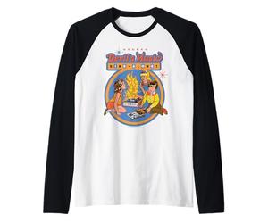 Devil's Music Sing-Along Retro Vintage Funny Adult Humor Manche Raglan