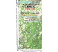 Devil's Postpile, Californie | Tom Harrison Maps