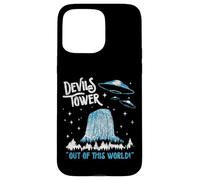 Devils Tower National Monument Out of This World! Funny OVNI Coque pour iPhone 15 Pro Max