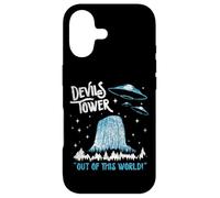 Devils Tower National Monument Out of This World! Funny OVNI Coque pour iPhone 17