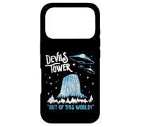 Devils Tower National Monument Out of This World! Funny OVNI Coque pour iPhone 17 Pro