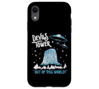 Devils Tower National Monument Out of This World! Funny OVNI Coque pour iPhone XR