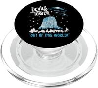 Devils Tower National Monument Out of This World! Funny UFO PopSockets PopGrip pour MagSafe