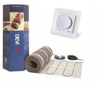 DEVImat DSVF150 Kit de chauffage au sol pour lit fin avec Devireg Basic Room Display Connect (Devireg Room, 4 m²)