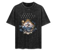 Devin Townsend Project Transcendence Men's Summer Casual Wash Tee Tops Size L