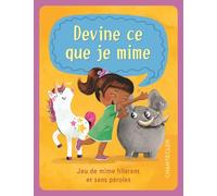 Devine ce que je mime (boîte avec cartes)