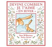Devine combien je t'aime en hiver - Nouvelle édition Edition de Noël - Anita Jeram - Pastel-Ecole Des Loisirs - cartonné - Album jeunesse