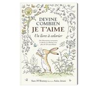Devine combien je t'aime - Un livre à colorier - Anita Jeram - Ecole Des Loisirs - broché - Document jeunesse
